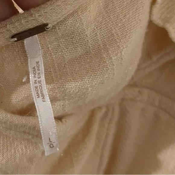 FREE PEOPLE More Than A Mini Ruffle Lace Cotton Dress - Picture 7 of 8